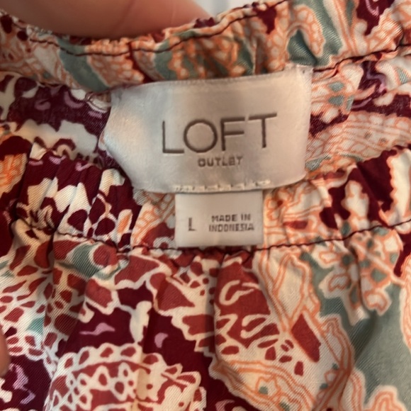 Loft Size Large long sleeve dress - Picture 2 of 4